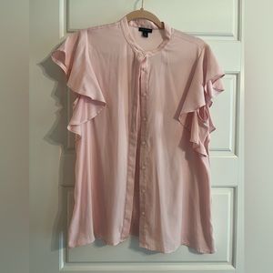 Ann Taylor Light Pink Top